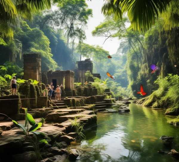 西双版纳，热带秘境旅游指南全收录,探秘热带天堂——西双版纳旅游景点全攻略,神秘,第1张