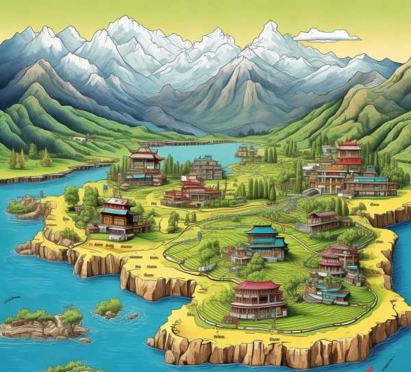 彩云之南之旅，云南绝美风光与人文风情路线图揭秘,云南旅游路线图，探寻彩云之南的绝美风光与人文风情,神秘,第1张