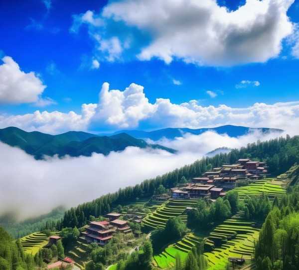 彩云之南探秘之旅，云南绝美风光旅游路线推荐,云南旅游路线推荐，探寻彩云之南的绝美风光,神秘,第1张