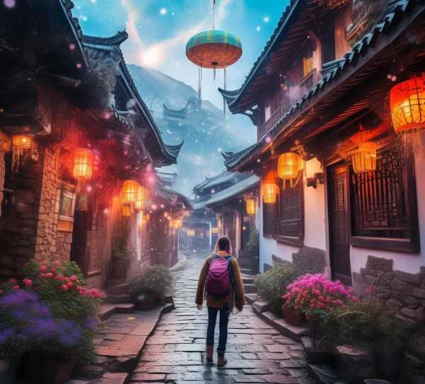 丽江古城,时空穿越之旅,领略纳西族古韵风情,旅游胜地,神秘,第1张 丽江古城,时空穿越之旅,领略纳西族古韵风情,探寻丽江古城,一场穿越时空的旅行,感受纳西族的古老魅力,旅游胜地,神秘,第1张