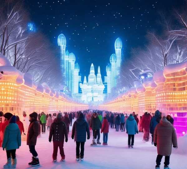 哈尔滨冰雪之旅，探秘北国风情，畅游冰雪奇缘,哈尔滨冬季旅游攻略，尽享冰雪魅力，畅游北国风光,旅游攻略,神秘,攻略,第1张