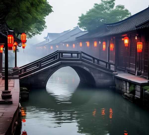乌镇古镇，江南水乡韵味探寻之旅,乌镇旅游景区，江南水乡的千年韵味，探寻古镇之美,水乡,第1张