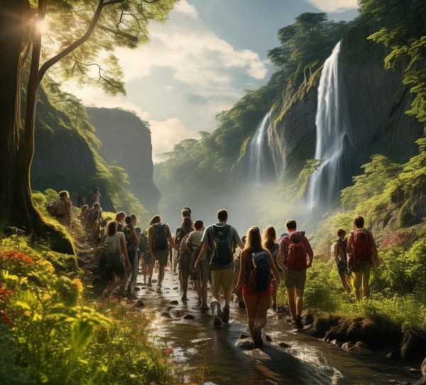 家界奇景之旅，深度探索自然奥秘的旅游团探险记,探寻家界自然奇观，体验独特旅游团之旅,游客体验,第1张