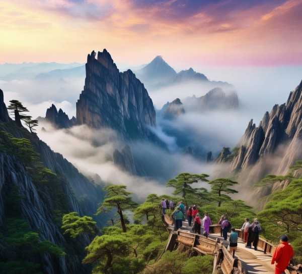 黄山奇境之旅,解锁经典旅游路线秘境,旅游胜地,第1张 黄山奇境之旅,解锁经典旅游路线秘境,探秘黄山奇景,一条不容错过的经典旅游路线,旅游胜地,第1张