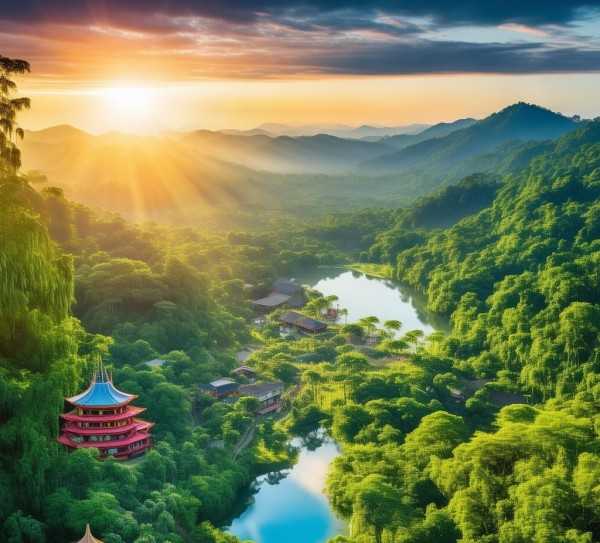 西双版纳，热带雨林秘境探秘，五大必游景点攻略,西双版纳旅游攻略，探寻热带雨林的秘境，必去的五大景点,旅游胜地,旅游攻略,攻略,第1张