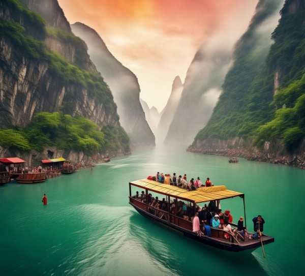 三峡人家，穿越时空的旅游奇遇之旅,探秘三峡人家，一场别开生面的旅游路线之旅,旅游胜地,历史文化,旅游路线,第1张