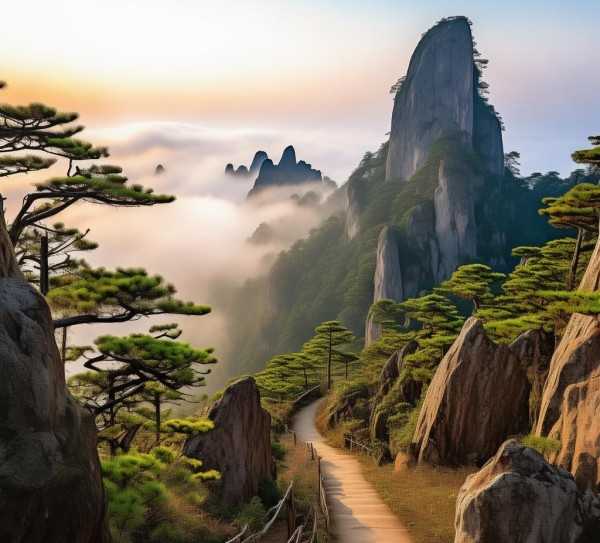黄山深度奇境之旅,奇松怪石与云海仙境漫步攻略,旅游胜地,攻略,回忆,第1张 黄山深度奇境之旅,奇松怪石与云海仙境漫步攻略,黄山风景区深度游攻略,探寻奇松怪石,漫步云海仙境的完美路线,旅游胜地,攻略,回忆,第1张