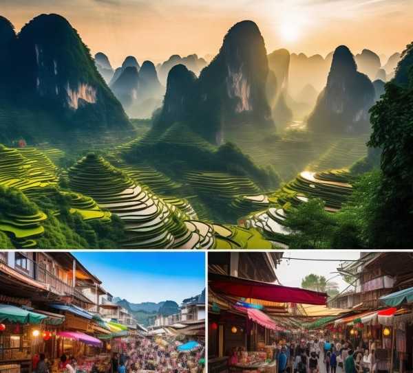广西秘境探幽，必游的绝美景点大盘点,探秘广西，盘点那些不可错过的旅游景点,旅游胜地,历史文化,山水画卷,第1张