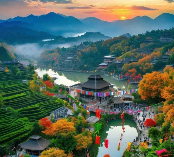 畲乡风情之旅，景宁十大旅游景区深度解析,探寻景宁之美，十大旅游景区带你领略畲乡风情,历史文化,神秘,第1张