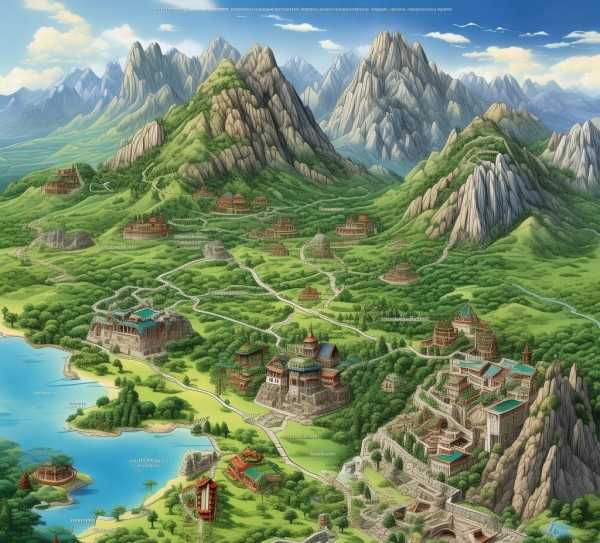 天柱山，自然奇观与历史文化之旅路线图,天柱山旅游路线图，探寻自然奇观，感受历史文化,历史文化,旅游路线,第1张