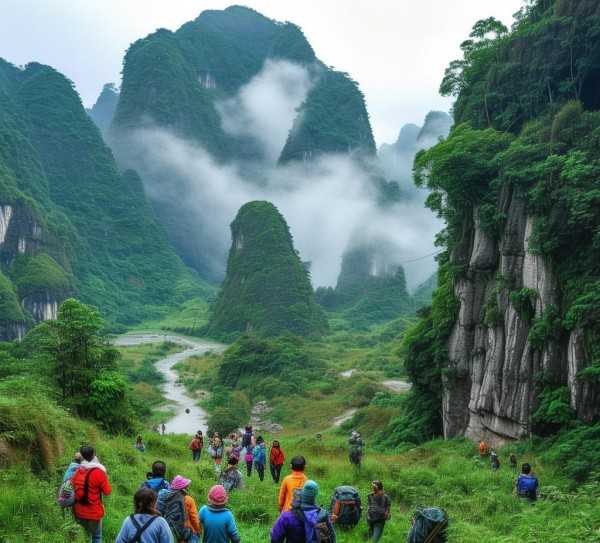 贵州秘境深度游，山水穿越之旅,探寻贵州秘境，一场穿越山水的深度旅游之旅,历史文化,神秘,旅游路线,第1张