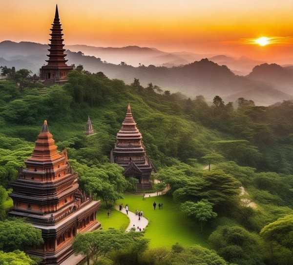 我国旅游景区的自然人文交融之美探寻之旅,探寻我国旅游景区的魅力，自然与人文的融合,旅游胜地,历史文化,第1张