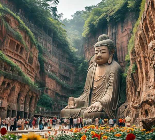 乐山之旅，大佛脚下的人文自然探秘记,乐山旅游攻略，探寻大佛脚下的人文与自然奇观,历史文化,攻略,旅游攻略,第1张