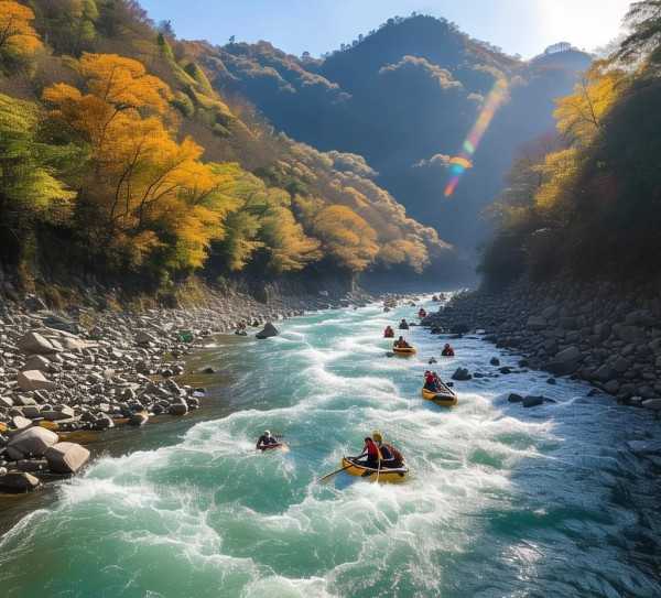 杭州双溪漂流，激流勇进，尽享自然探险之旅,杭州双溪漂流旅游景区，畅享自然之美，体验激流勇进,旅游景区,第1张