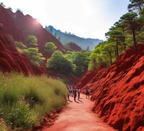 赤峰红山公园，红色足迹与自然美景之旅,赤峰红山公园旅游景区，探寻红色足迹，感受自然之美,历史文化,旅游景区,第1张
