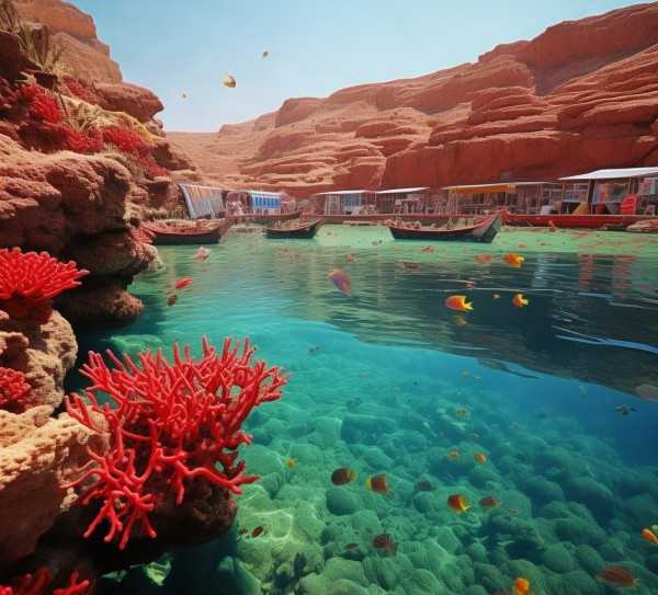 红海红色之旅，探索生态景区与红色文化的交融魅力,探秘中国红海生态旅游景区，红色文化与现代旅游的完美融合,历史文化,旅游景区,生态旅游,第1张