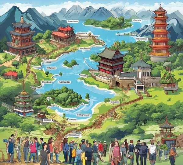 三晋文化之旅，深度探访山西瑰宝路线指南,探寻三晋文化瑰宝—旅游路线全攻略,历史文化,攻略,旅游路线,第1张