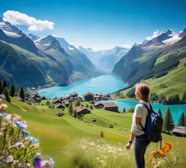 瑞士，漫步童话般的旅游景点之旅,漫步瑞士，探寻那些令人心驰神往的旅游景点,旅游胜地,回忆,第1张