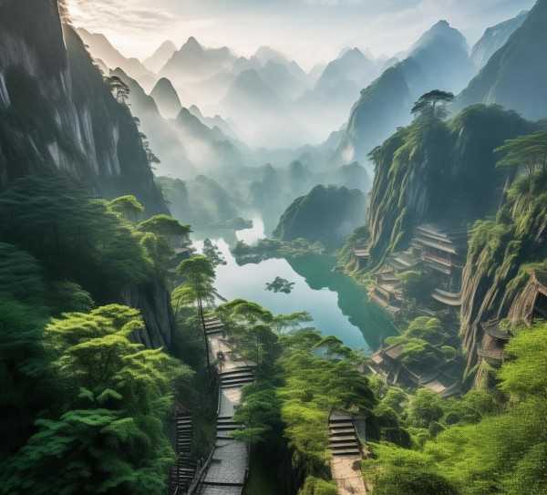 青城山仙境之旅，探寻圣地山水攻略,青城山旅游攻略，探寻道教圣地，体验山水仙境,攻略,旅游胜地,旅游攻略,第1张