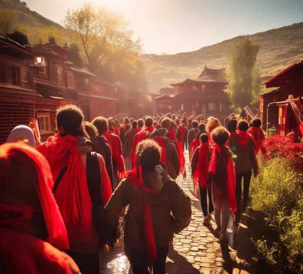 红色之旅，追寻足迹，传承红色精神,探寻红色足迹，传承革命精神——红色旅游景区之旅,历史文化,旅游景区,延安,第1张