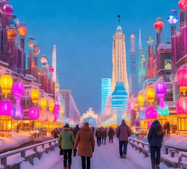 哈尔滨冰雪之旅攻略，探寻冰雪奇缘必游胜地,哈尔滨旅游攻略，必去景点推荐，尽享冰雪魅力,攻略,旅游攻略,哈尔滨,第1张