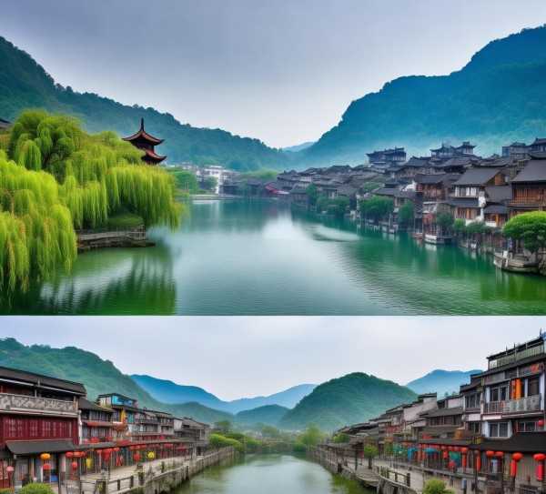 浙江风光探秘，十大绝美景区不容错过,探寻浙江之美，十大不可错过的旅游景区,历史文化,旅游景区,水乡,第1张