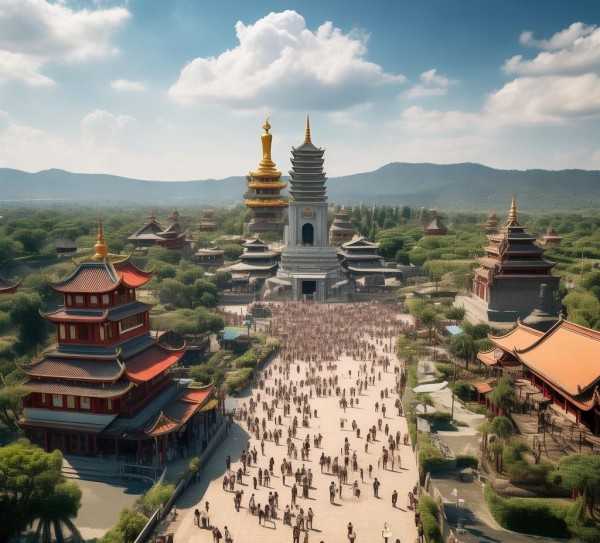 文旅融合新引擎,打造旅游景区,助力区域经济腾飞,历史文化,旅游景区,游客体验,第1张 文旅融合新引擎,打造旅游景区,助力区域经济腾飞,旅游景区建设,打造文化旅游新地标,推动区域经济发展,历史文化,旅游景区,游客体验,第1张