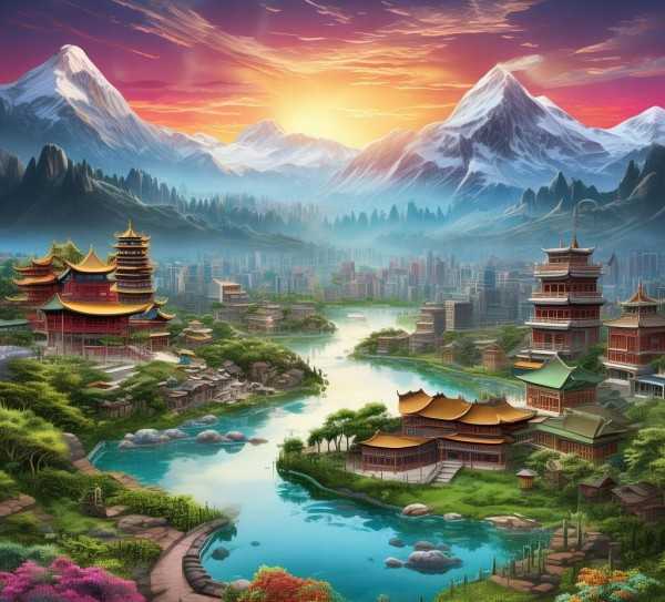 中国旅游胜地排行，发现自然与人文的绝美画卷,国内旅游景点排名，探寻最美的自然与人文景观,历史文化,旅游胜地,回忆,第1张