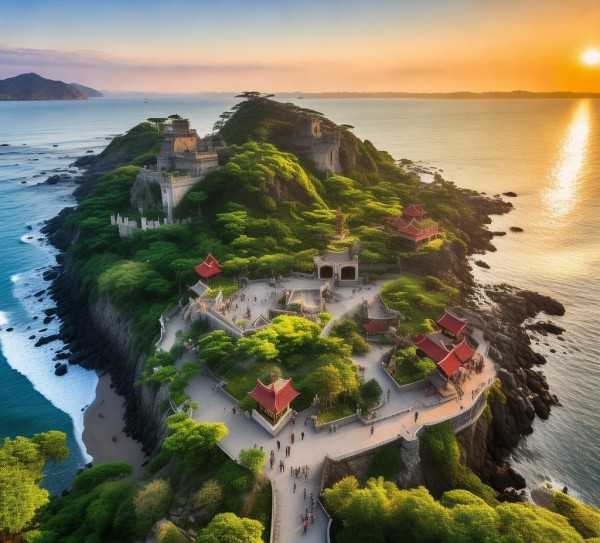 长岛之旅，海岛风情与历史遗迹的交融之旅,探秘长岛旅游景区，海岛风情与历史遗迹的融合,历史文化,旅游胜地,旅游景区,第1张