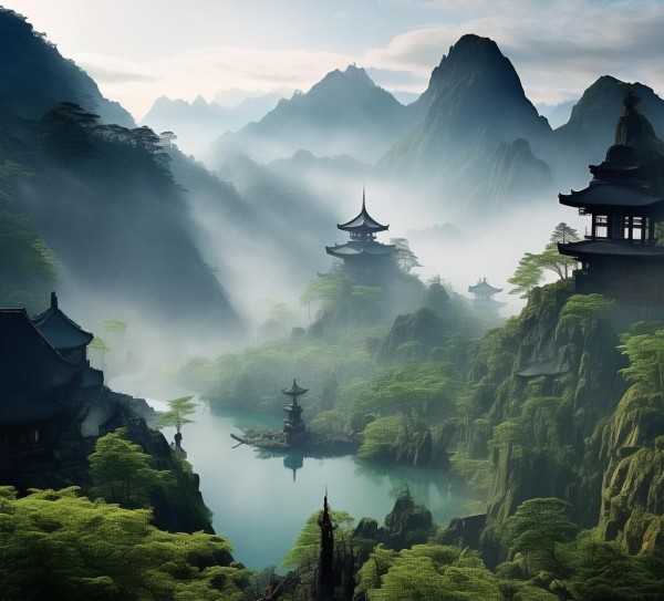 峨眉山，自然奇观与人文精髓的完美融合,探寻神秘峨眉山，大自然的恩赐与人文的瑰宝,神秘,第1张