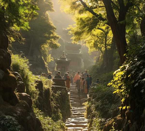 普陀山深度游，揭秘不容错过的旅游路线攻略,探秘普陀山，一条不容错过的旅游路线指南,神秘,旅游路线,第1张